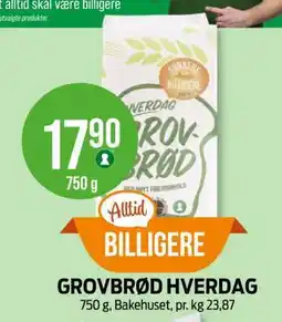 Kiwi GROVBRØD HVERDAG tilbud