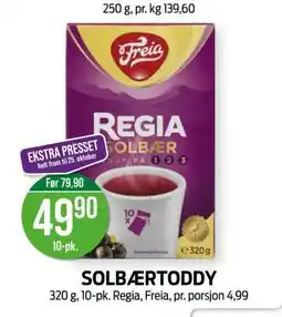 Kiwi SOLBÆRTODDY tilbud