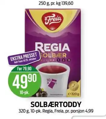 Kiwi SOLBÆRTODDY tilbud