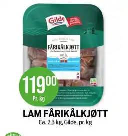 Kiwi LAM FÅRIKÅLKJØTT tilbud
