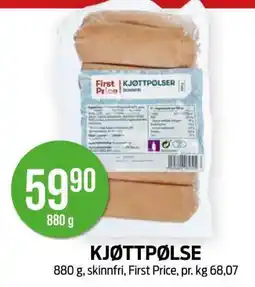 Kiwi KJØTTPØLSE tilbud