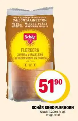 Coop Extra SCHÄR BRØD FLERKORN tilbud