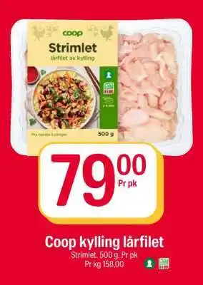 Coop Extra Coop kylling lårfilet tilbud