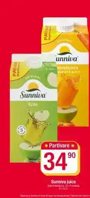 Coop Extra SUNNIVA JUICE tilbud