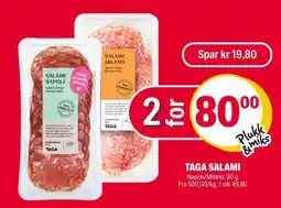 Coop Extra TAGA SALAMI tilbud