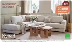 Møbelringen Asti hjørnesofa tilbud