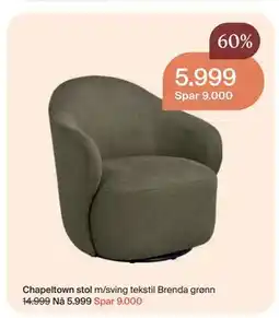 Møbelringen Chapeltown stol tilbud