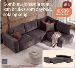 Møbelringen Maemo hjørnesovesofa tilbud