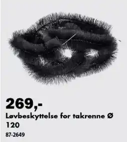 Biltema Løvbeskyttelse for takrenne Ø 120 tilbud