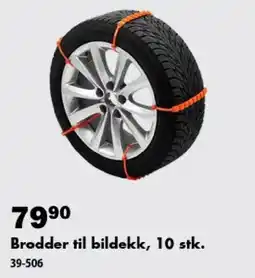 Biltema Brodder til bildekk tilbud