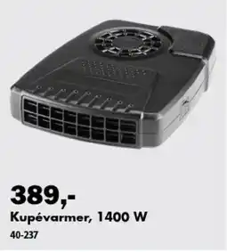 Biltema Kupévarmer, 1400 W tilbud