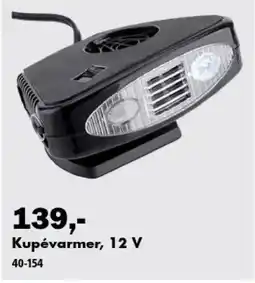 Biltema Kupévarmer, 12 V tilbud