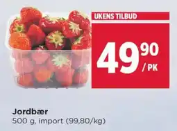 Meny Jordbær tilbud