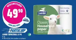 Coop Obs Lambi tørkerull tilbud