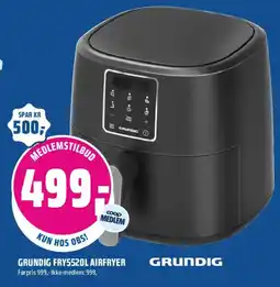 Coop Obs Grundig fry5520l airfryer tilbud