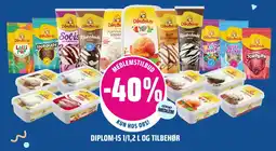 Coop Obs Diplom-is 1/1,2 L og tilbehør tilbud
