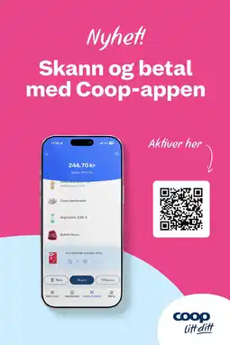 Coop Obs Coop Skann og betal tilbud