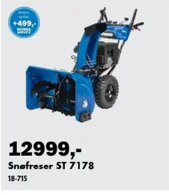 Snøfreser ST 7178