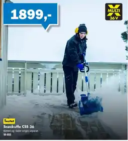 Biltema Snøskuffe CSS 36 tilbud