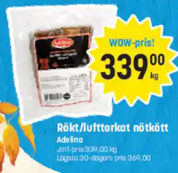 Eurocash Adelina Rökt/lufttorkat nötkött tilbud