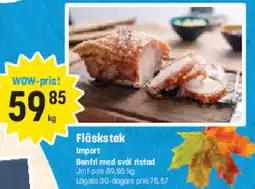 Eurocash Fläskstek tilbud