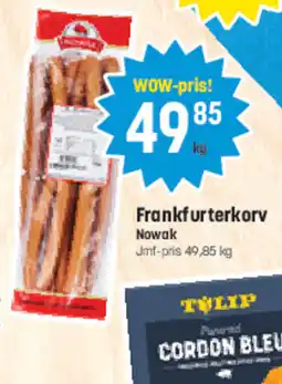 Eurocash Nowak Frankfurterkorv tilbud