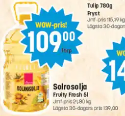 Eurocash Solrosolja Fruity Fresh tilbud