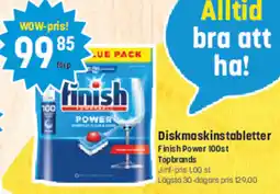 Eurocash Finish diskmaskinstabletter tilbud