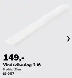 Biltema Vindskibeslag 2 M tilbud