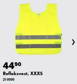 Biltema Refleksvest, XXXS tilbud