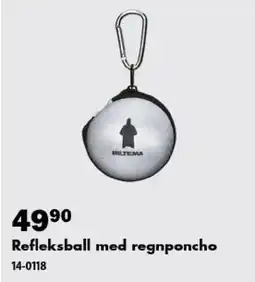 Biltema Biltema Refleksball med regnponcho tilbud