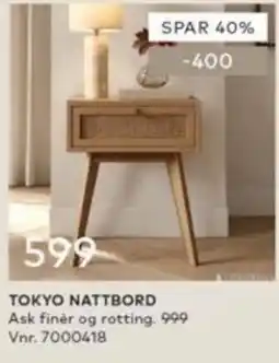 Skeidar Tokyo nattbord tilbud