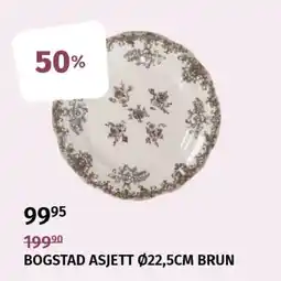 Nille Bogstad Asjett Brun tilbud