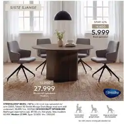 Skeidar Stressless Basil tilbud