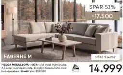 Skeidar Fagerheim Hedda Modulsofa tilbud