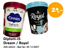 Havaristen Diplom-IS Dream / Royal tilbud