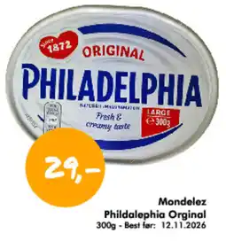 Havaristen Mondelez Philadephia Original tilbud