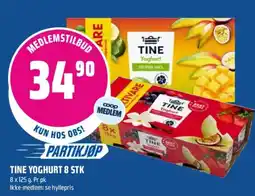 Coop Obs Tine Yoghurt tilbud