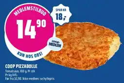 Coop Obs Coop pizzabolle tilbud