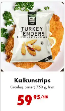 Nordby Supermarket Granit Kalkunstrips tilbud