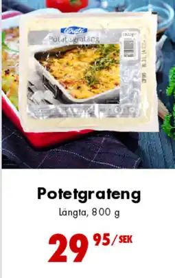Nordby Supermarket Längta Potetgrateng tilbud