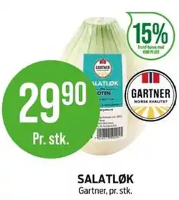 Kiwi Gartner salatløk tilbud
