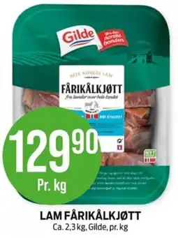 Kiwi Gilde Lam Fårikålkkjøtt tilbud