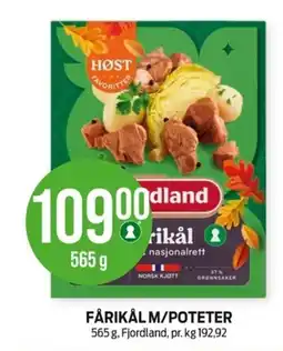 Kiwi Fjordland fårkål m/poteter tilbud