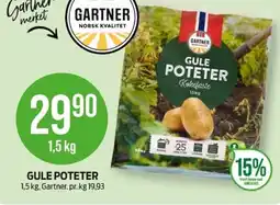 Kiwi Gartner Gulepoteter tilbud