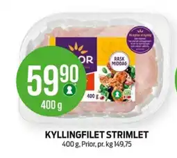 Kiwi Prior Kyllingfilet Strimlet tilbud