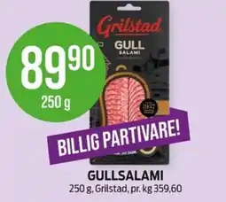 Kiwi Grilstad Gullsalami tilbud
