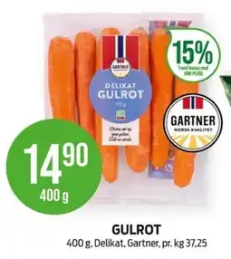 Kiwi Gartner gulrot tilbud
