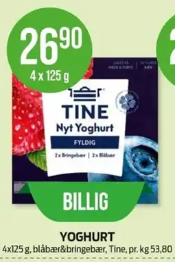 Kiwi Tine yoghurt tilbud