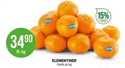 Kiwi Cevita klementiner tilbud